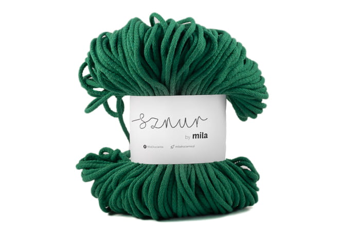 Sznurek bawełniany 3 mm, 100 m P46 trawa