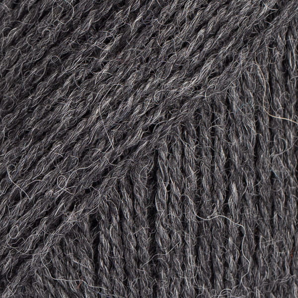 Włóczka DROPS Flora 05 mix ciemny szary
