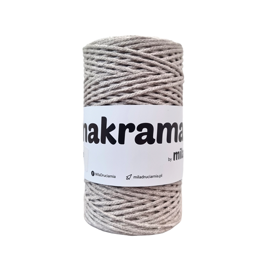Sznurek MAKRAMA by Mila 2 mm, 200m 10 lniany