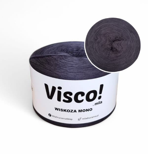 Włóczka Visco! Mono, kolor 88156 grafit /SKONFIGURUJ MOTEK/