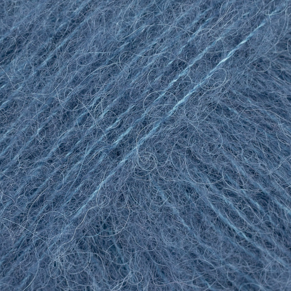 Włóczka DROPS Brushed Silk Alpaca 25 stalowy niebieski