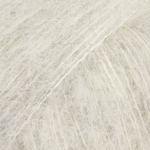 Włóczka DROPS Brushed Silk Alpaca 35 perłowy szary