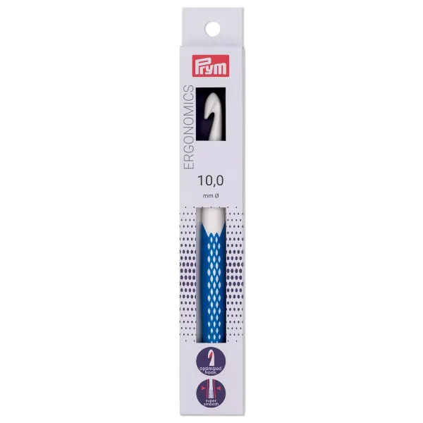 Szydełko z ergonomiczną rączką PRYM 10.0 mm