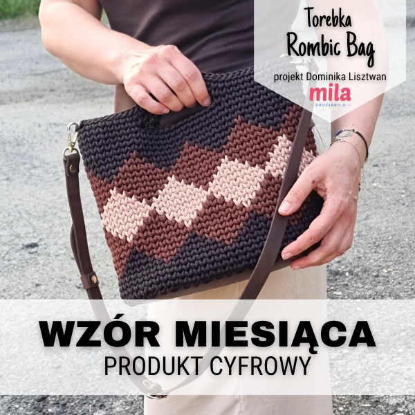 Wzór na torebkę ROMBIC BAG /PRODUKT CYFROWY/